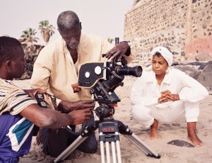S. Pearl Sharp filming